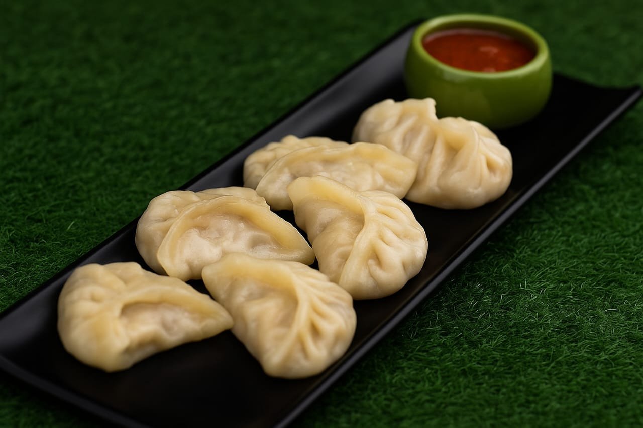 Chicken steamed momos
